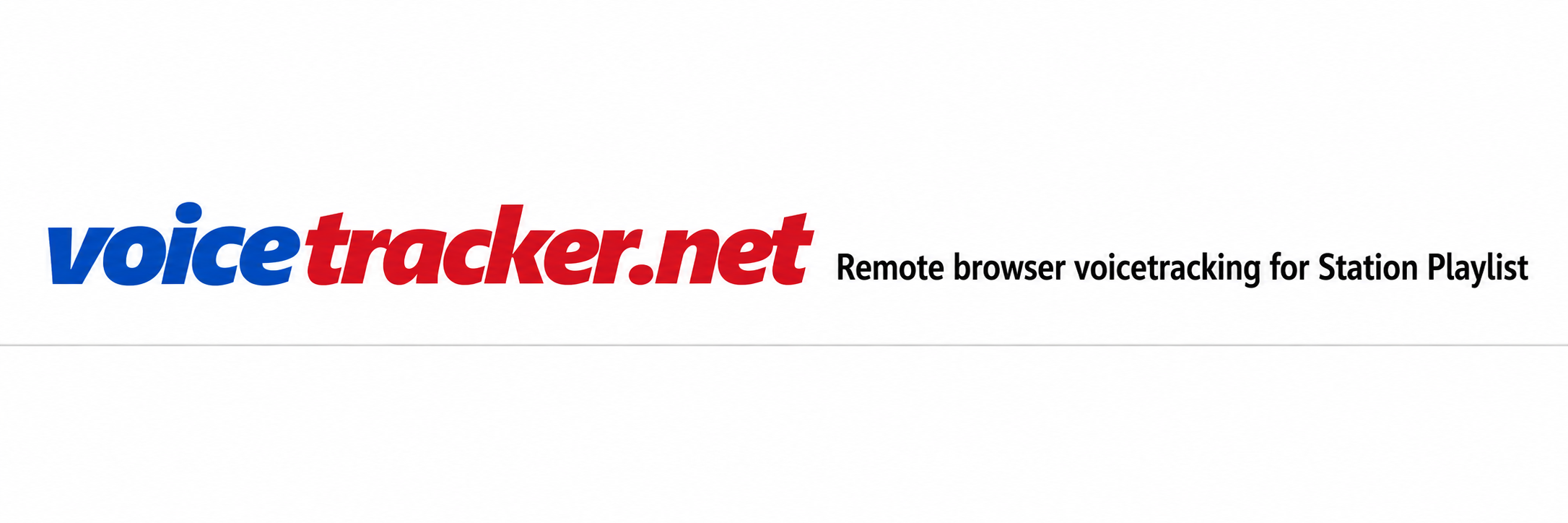 VoiceTracker.net - Remote browser voicetracking for Station Playlist